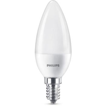 Philips LED izzó 7-60W, E14, matt, 2700K