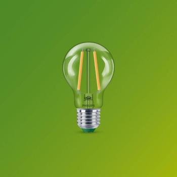 Philips LED izzó E27 A60 2,3 W 485 lm 2700 K szálas, 6 darabos csomag kép