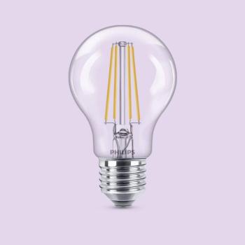 Philips LED izzó E27 A60 7 W 806 lm 2700 K szálas, 3 darabos csomag kép