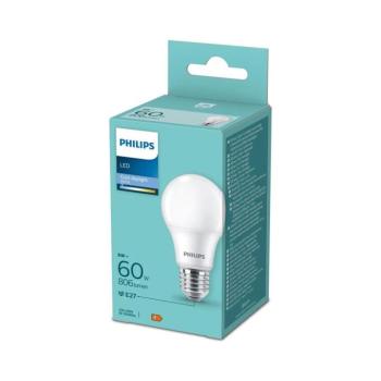 LED Izzó Philips A60 E27/8W/230V 6500K 8720169253179 kép