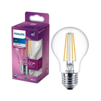 LED Izzó VINTAGE Philips A60 E27/7W/230V 4000K 8718699784003 kép