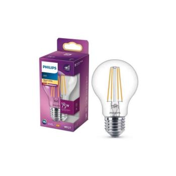LED Izzó VINTAGE Philips A60 E27/8,5W/230V 2700K 8718699762995 kép