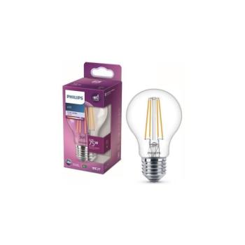 LED Izzó VINTAGE Philips A60 E27/8,5W/230V 4000K 8718699762032 kép