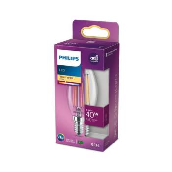 LED Izzó VINTAGE Philips B35 E14/4,3W/230V 2700K 8718699763077 kép