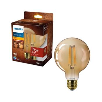 LED Izzó VINTAGE Philips G95 E27/3,1W/230V 1800K 8720169191372 kép