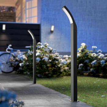 Philips LED ösvény lámpa Splay, 96 cm, 4.000 K, antracit, IP44 kép