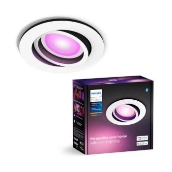 Philips - LED RGBW Dimmelhető függesztett mennyezeti lámpa Hue CENTURA 1xGU10/4,2W/230V 8720169319035 kép