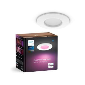 Philips - LED RGBW Dimmelhető fürdőszobai beépíthető lámpa Hue SLIM LED/8,3W/230V IP44 8720169264090 kép