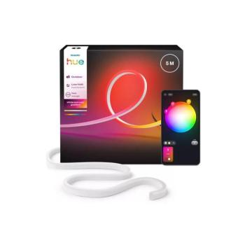 Philips -LED RGBW dimmelhető kültéri LED-szalag Hue NEON 5m LED/30W/230V 2200-6500K IP67 872110308873400 kép