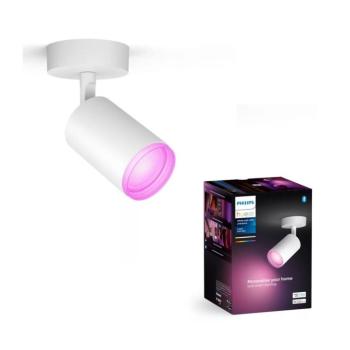 Philips - LED RGBW Dimmelhető spotlámpa Hue FUGATO 1xGU10/4,2W/230V fehér 8720169319691 kép