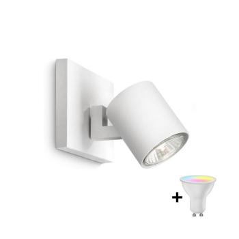 Philips - LED RGBW dimmelhető spotlámpa RUNNER 1xGU10/6,5W/230V fehér M4356+AI0589 kép