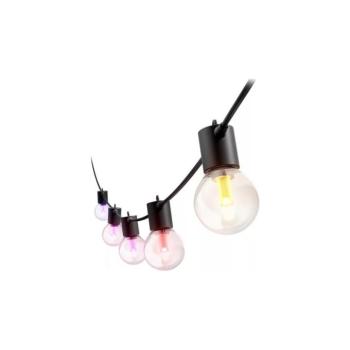 Philips -LED RGBW Hosszabbító, dimmelhető kültéri fényfüzér Hue FESTAVIA 10xLED 7m IP65 8721103063717 kép