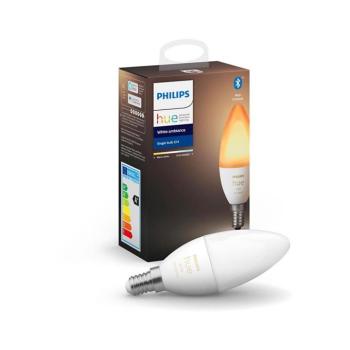LED Szabályozható izzó Philips Hue WHITE B39 E14/5,2W/230V 2200K - 6500K 871869972629400 kép