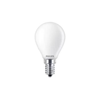 Philips MASTER Value, LED-izzó, P45, 40 W, E14, 2700 K, meleg fehér, 470 lm, CRI 90, 15 000 óra, üveg kép