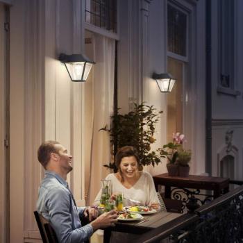 Philips myGarden Alpenglow fali lámpa antracit kép