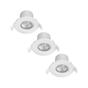 Philips - PACK 3x LED szabályozható fürdőszobai lámpa 3xLED / 5W / 230V 2700K IP65 8718699755928 kép
