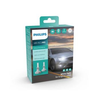 Philips 11336U51X2 - 2x LED izzó Ultinon Pro5100 H3 PK22s 12W 12/24V készlet Phil-11336U51X2