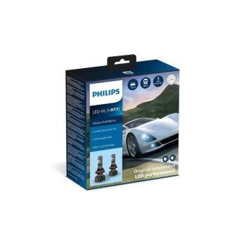 Philips 11362U91X2 2x LED autóizzó Ultinon 9100 H11 PGJ19-2 13,2W 12/24V Phil-11362U91X2 kép