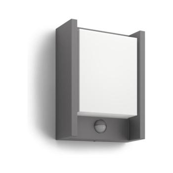 Philips 16461/93/16 - LED Kültéri lámpa érzékelővel ARBOUR LED/6W IP44 16461/93/16 kép