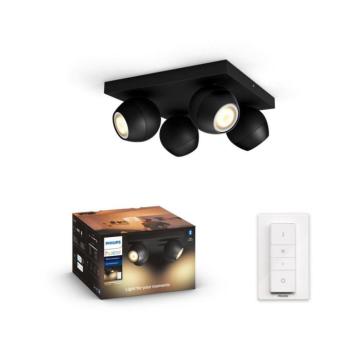 Philips 50474/30/P6 - Hue BUCKRAM 4xGU10/5W/230V LED dimm. spotlámpa 50474/30/P6 kép