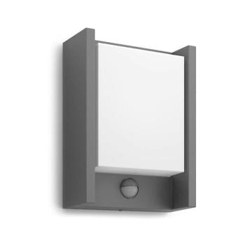 Philips ARBOUR LED kültéri fali lámpa szenzorral, 3,8W, IP44 872016926383300 kép