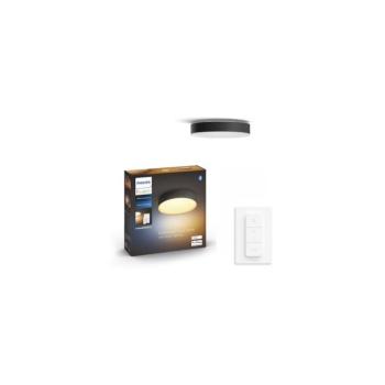 Philips -LED dimmelhető lámpatest Hue ENRAVE S LED/9,6W/230V Ø 261 mm fekete+távirányító 41158/30/P6 kép