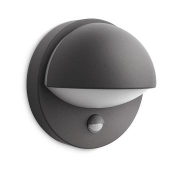 Philips JUNE kültéri fali lámpa s érzékelővel 1xE27/12W/230V IP44 871951438530600 kép