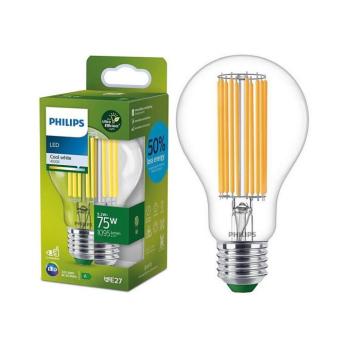 Philips LED-filament izzó A60 E27, 5,2 W, 230 V, 4000 K 8719514435698 kép
