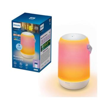 Philips Smart Philips - LED RGBW fényerőszabályozható hordozható asztali lámpa Okos LED/13,5W/3,6V Wi-Fi 1800 mAh 8721103160744 kép
