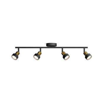 Philips - Spotlámpa CONDUIT 4xGU10/5W/230V fekete/réz 8720169299931 kép
