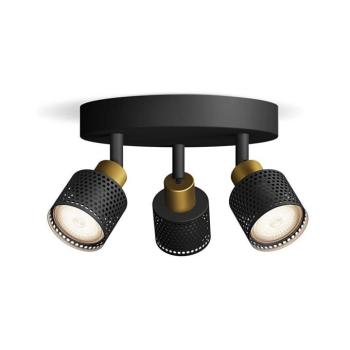 Philips - Spotlámpa NIALL 3xGU10/5W/230V fekete/réz 8720169300156 kép
