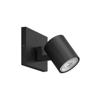 Philips - Spotlámpa RUNNER 1xGU10/20W/230V fekete 8719514435292 kép