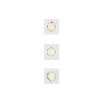 Philips - SZETT 3x beépíthető lámpatest PERIDOT 1xGU10/7W/230V fehér 872110303701500 kép
