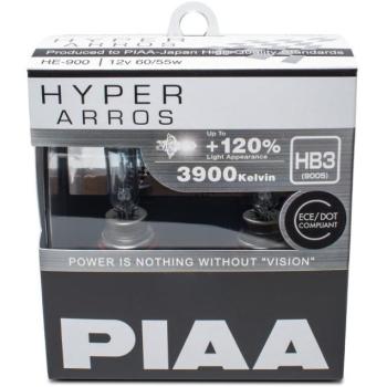 PIAA Hyper Arros 3900K HB3 + 120%-kal több fény, 2 db