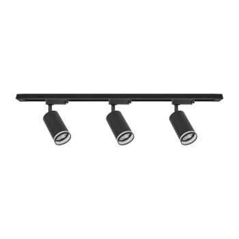 PIPE sínes rendszerbe szerelhető spotlámpa, 3x GU10/10W/230V, fekete ML2083 kép