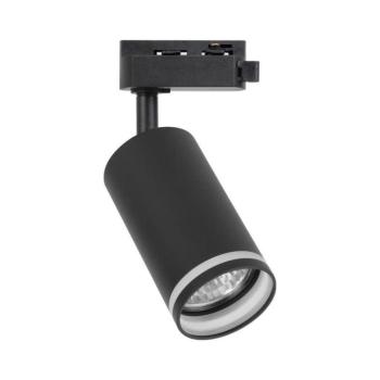 PIPE spotlámpa 1-fázisú sínrendszerhez 1xGU10/10W/230V fekete ML2065 kép
