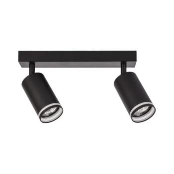 PIPE spotlámpa 2xGU10/10W/230V fekete ML2069 kép