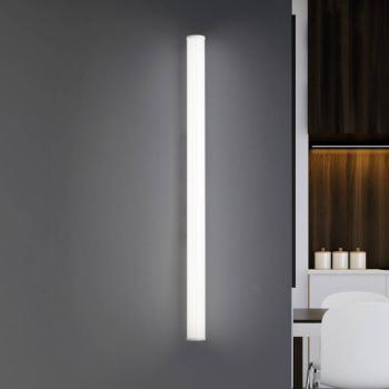 Pirgos LED fali lámpa, 100 cm széles, fehér, műanyagból készült kép
