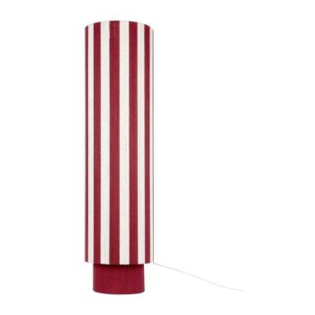 Piros-fehér kötél állólámpa (magasság 106 cm) Vienna Stripes – Leitmotiv kép