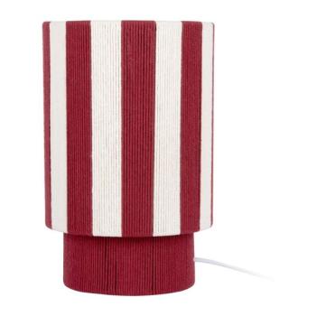 Piros-fehér kötél asztali lámpa (magasság 35 cm) Vienna Stripes – Leitmotiv kép