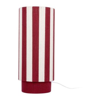 Piros-fehér kötél asztali lámpa (magasság 58 cm) Vienna Stripes – Leitmotiv kép