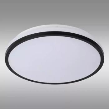 Plafon LATUR LED 16W 66330 BLACK PL1 kép