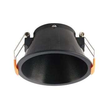 PLASY-R GU10 Φ83mm süllyeszthető kerek spot lámpatest, fekete, 220V, 2026980 VITO kép