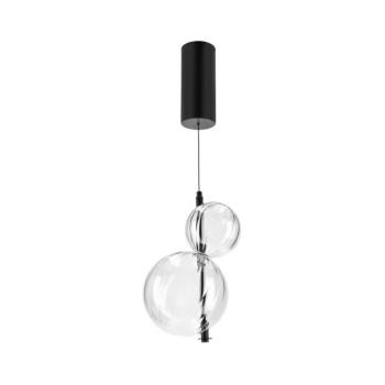 PLAYA LED zsinóros függeszték LED/10W/230V, fekete 32-50472