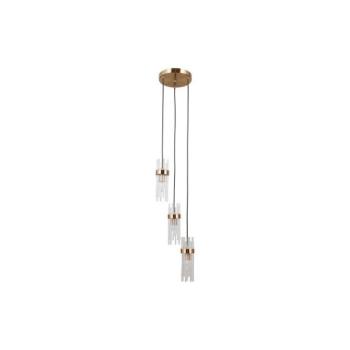 PND-40760-3-HBR - Kábeles csillár TARASO 3xE14/40W/230V arany PND-40760-3-HBR kép