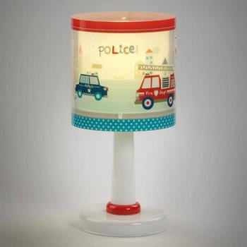 Police gyermek asztali világítás, G4, Ø 15 cm kép