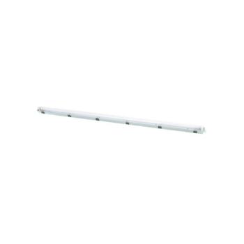 Por- és páramentes lámpatest 1x LED T8 G13 fénycsőhöz egyoldali betáplálás 1560x70x76mm szürke 3310740 VITO kép