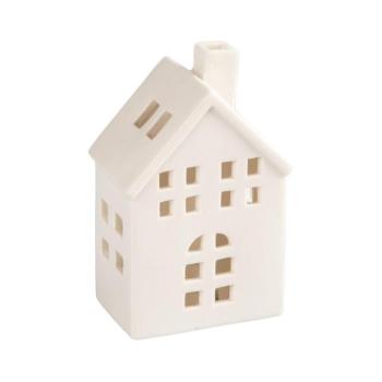 - Porcelán gyertyaház 14,5 cm fehér 50004965 kép
