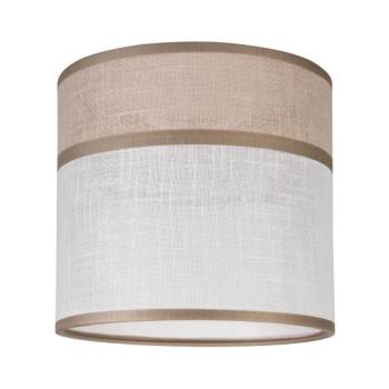 Pótló árnyékoló ANDREA E27, 16 cm átmérő, bézs/szürke shade 55 white kép