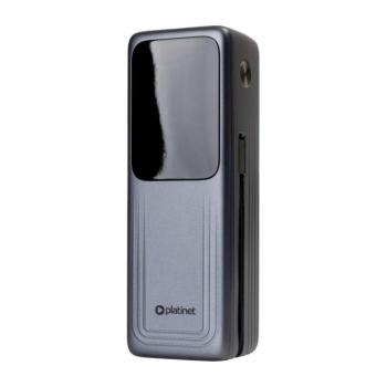 Power Bank LED-kijelzővel Power Delivery 27000 mAh 3,7V fekete PMPB27140 kép